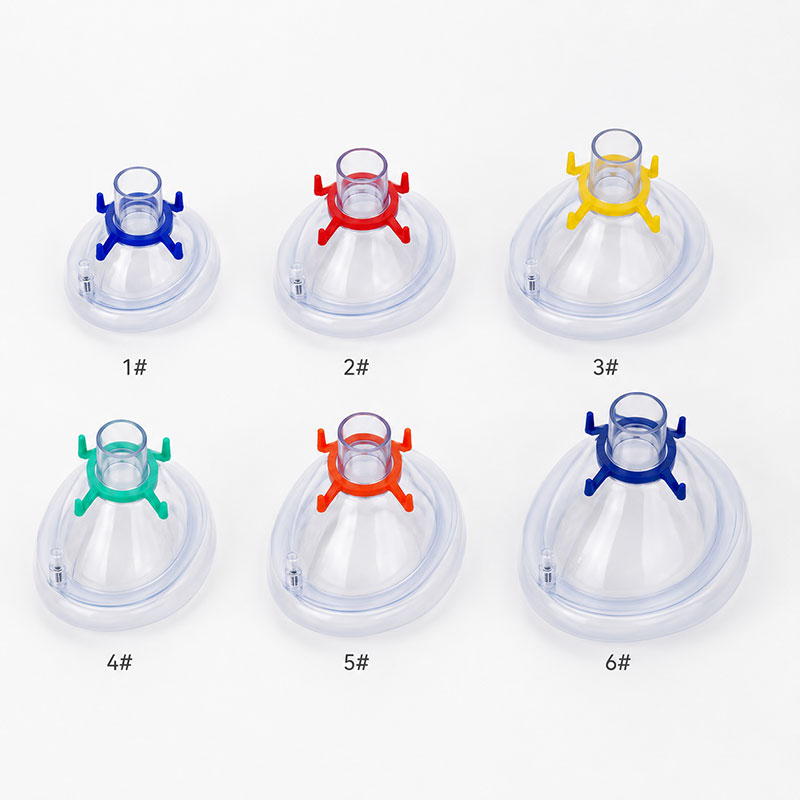 Anesthesia mask cushion detail