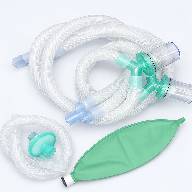 Breathing circuit OEM packaging and carton support