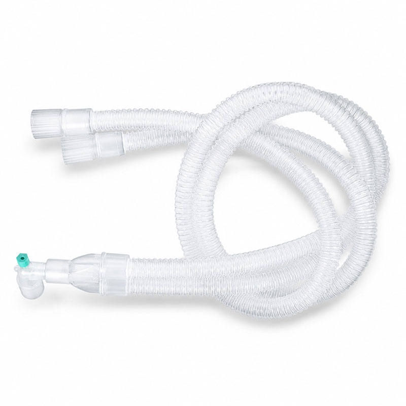 Standard corrugated disposable breathing circuit