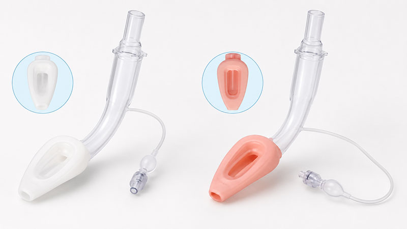 Laryngeal mask airway tube and cuff