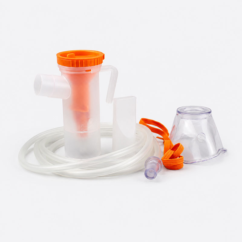 Complete nebulizer kit with mask and oxygen tubing