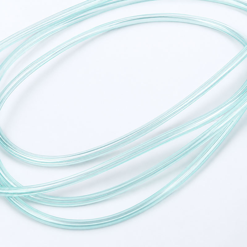 Oxygen mask tubing detail