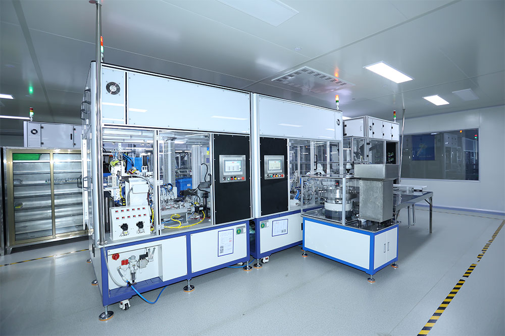 Medical supplies factory workshop overview